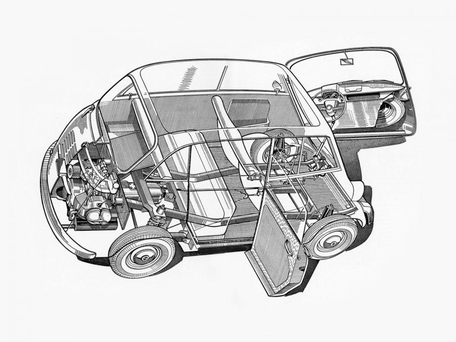  BMW 600 1957 года  (фото 6 из 16)